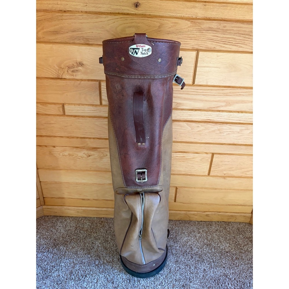 Vintage Wilson top notch golf bag